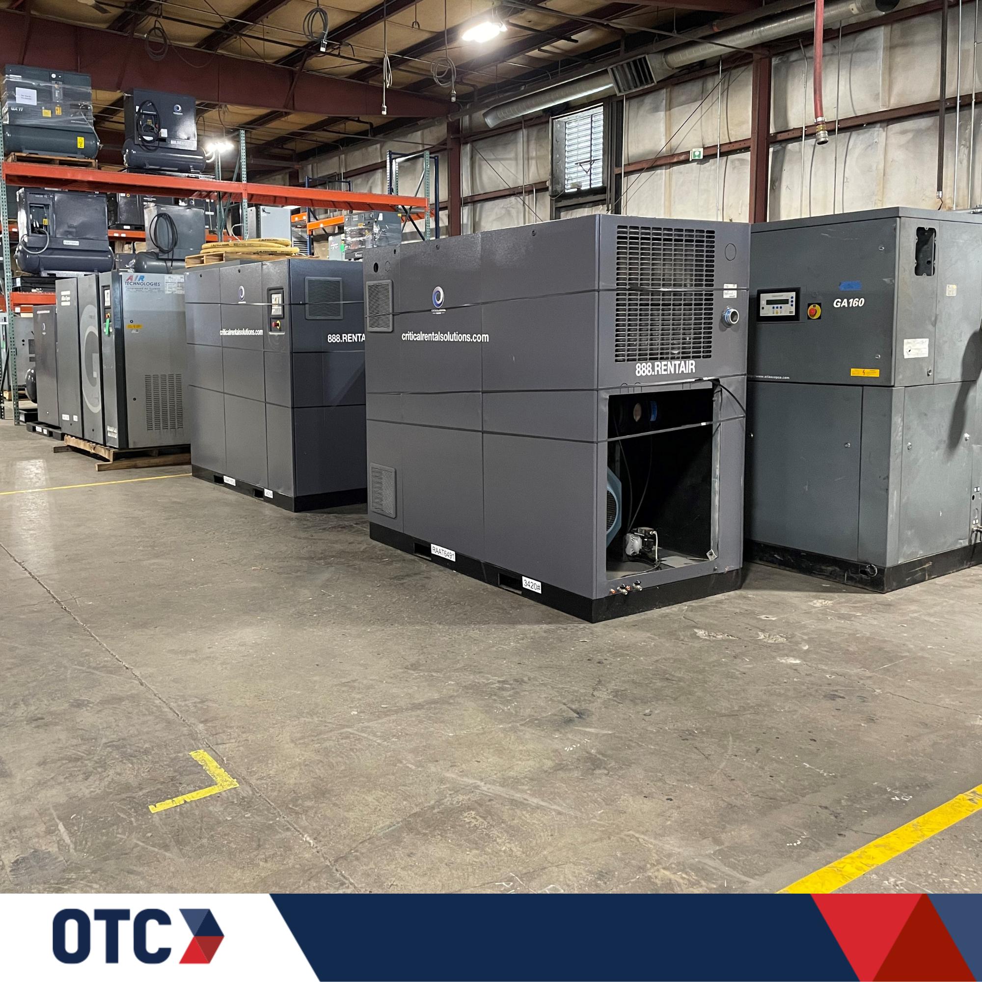 Guide to Rental Air Compressors for Manufacturers